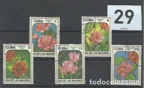 Sellos: FLORA.- ID 29.- FLORES.-CUBA - Foto 1