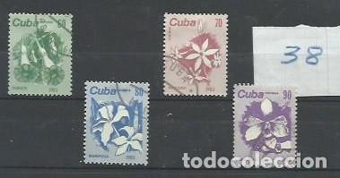 Sellos: FLORA.- ID 38.- FLORES.- CUBA - Foto 1