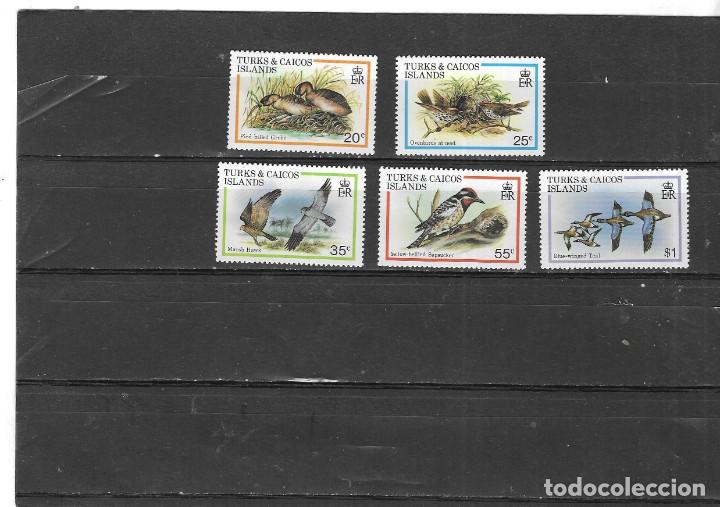 Sellos: TURKS Y CAICOS N&ordm; 481 al 485 (**) - Foto 1