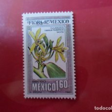 Sellos: MEXICO, 1980, FLORA, YVERT 531 AEREO. Lote 364088511