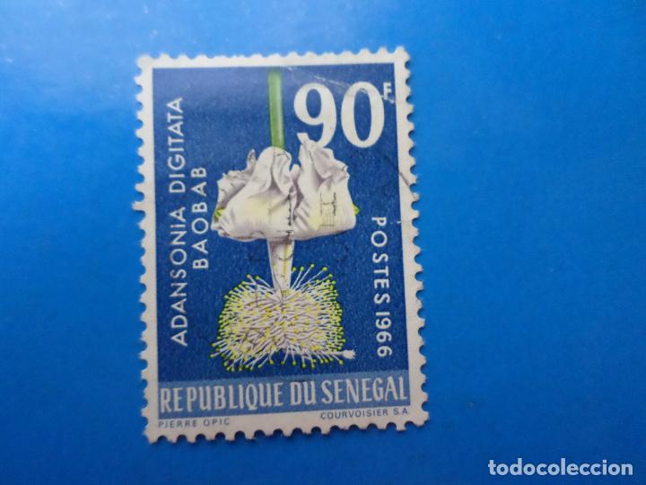 Sellos: senegal, 1966, flores, Yvert 283 - Foto 1