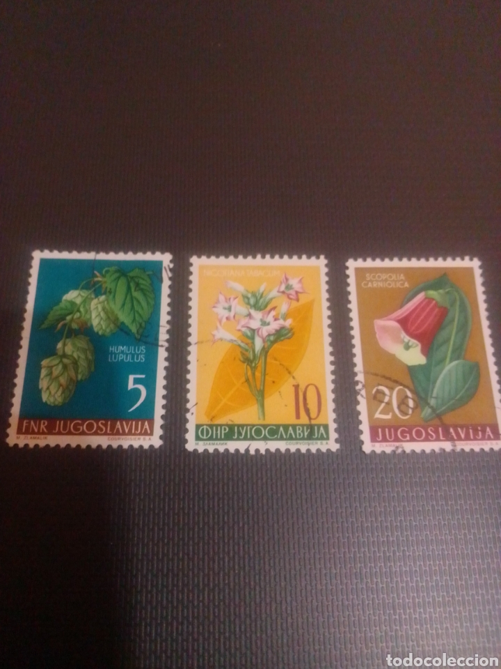 Sellos: Flores Yugoslavia - Foto 1