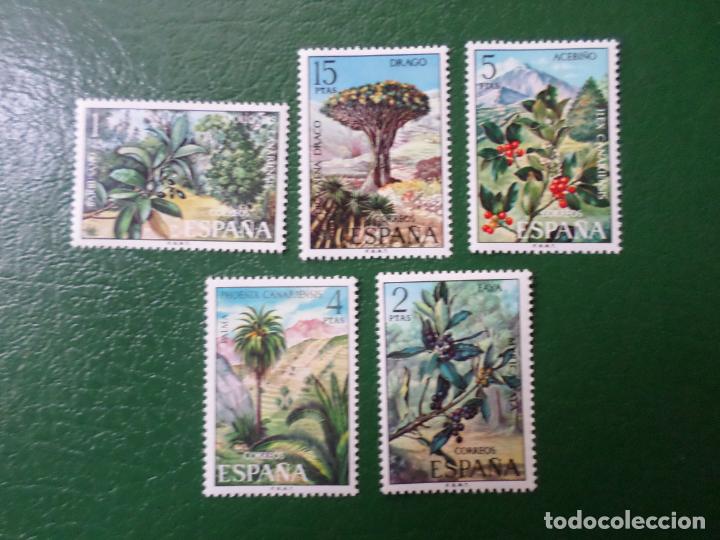 Sellos: +1973, flora, edifil 2120/24 - Foto 1