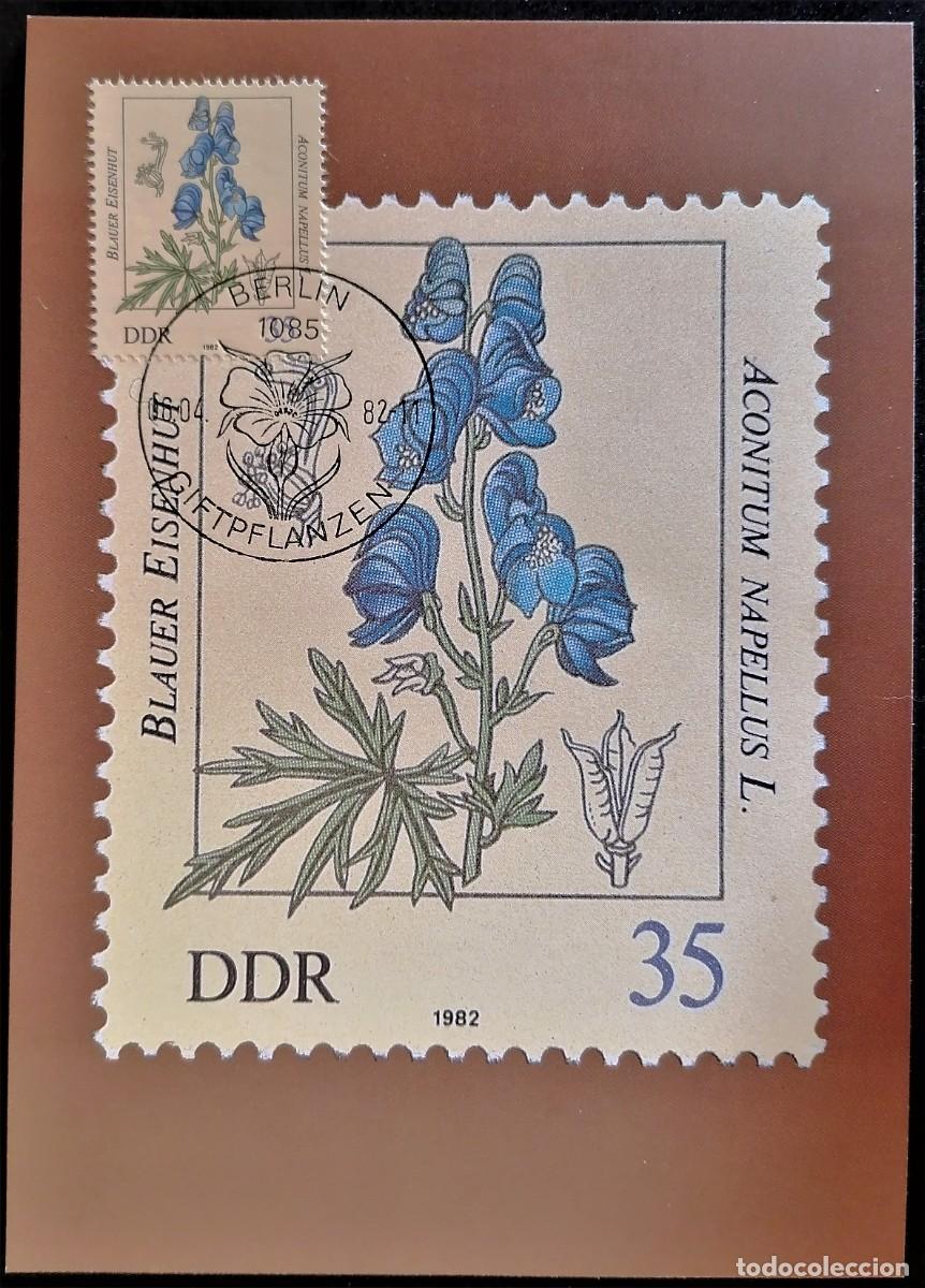 Sellos: BERLIN 1982 TARJETAS FLORA - Foto 2