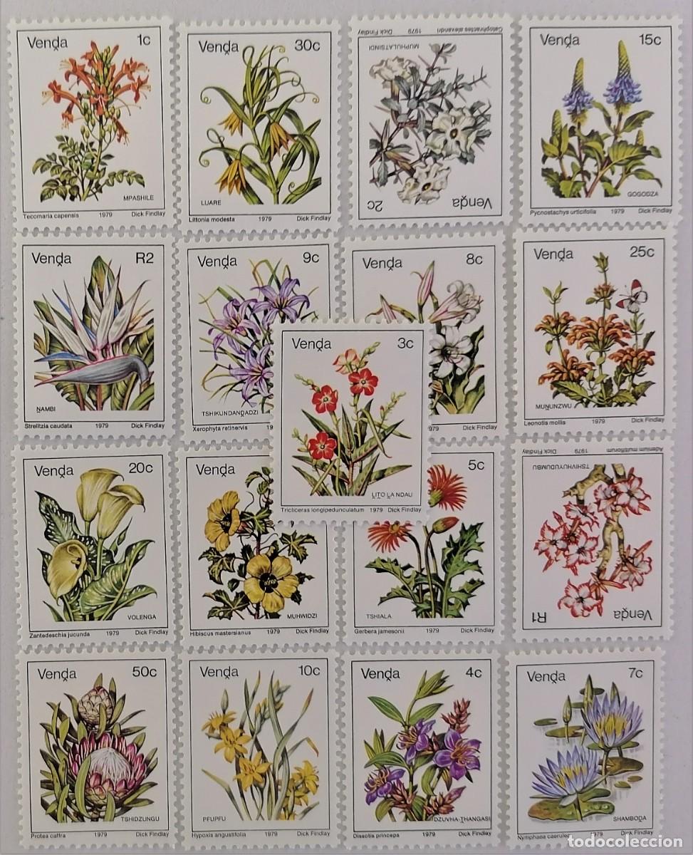 Sellos: VENDA 1979 - FLORES - Foto 1