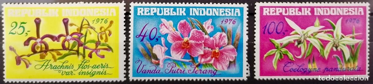Sellos: INDONESIA 1976. - FLORES - Foto 1