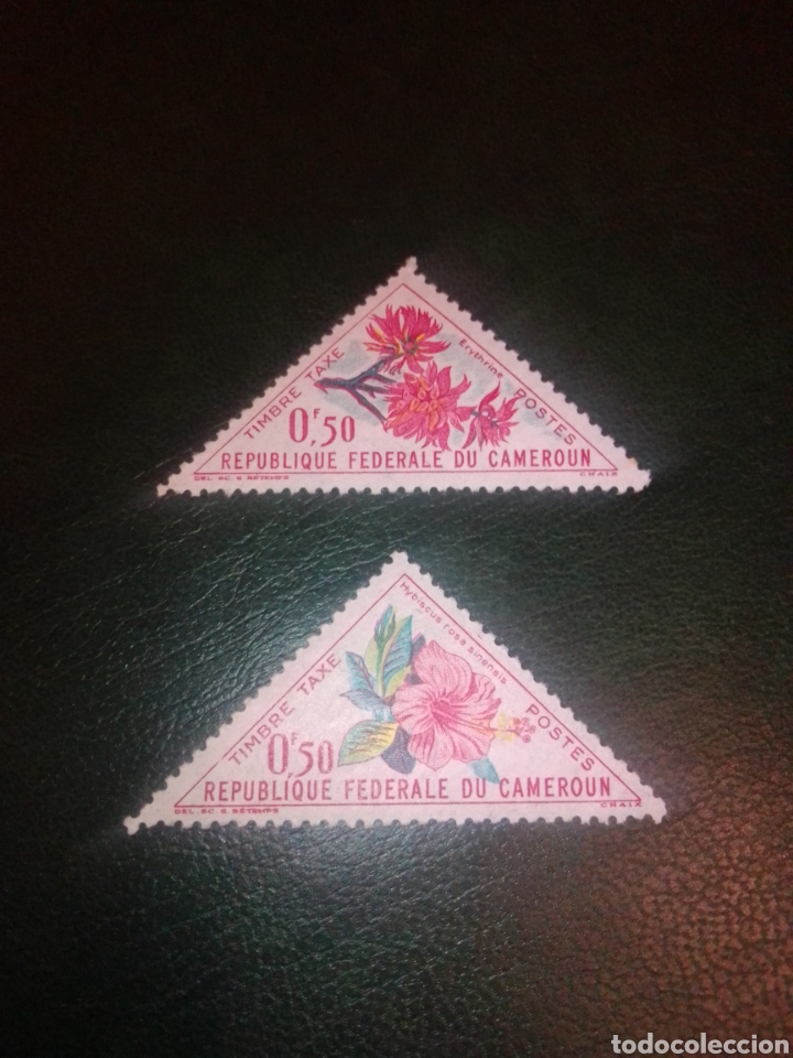 Sellos: Camerum flora flores - Foto 1