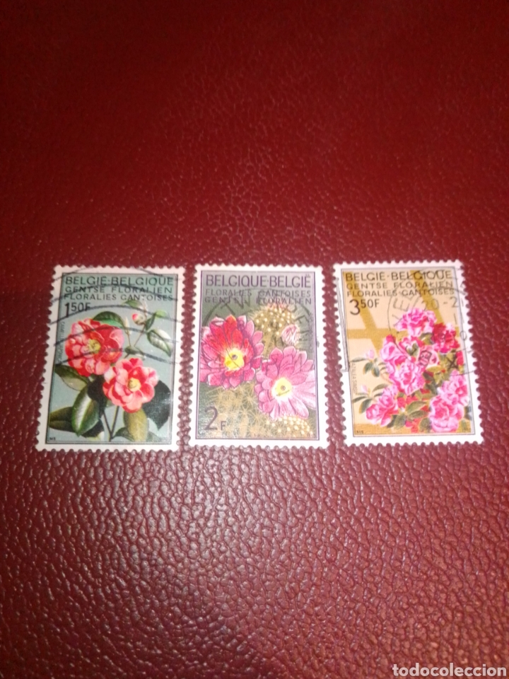 Sellos: B&eacute;lgica flores flora - Foto 1