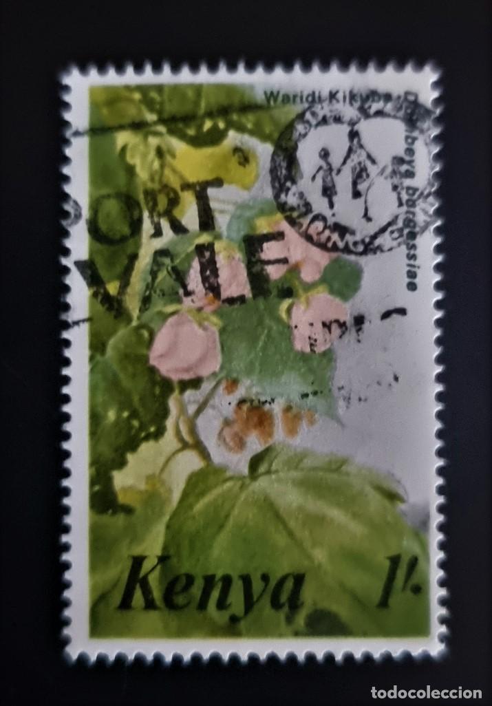 Sellos: SELLO USADO KENYA 1983 FLORA - Foto 1