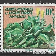 Sellos: TIERRAS AUSTRALES Y ANTARTICAS FRANC. 11** - AÑO 1958 - FLORA - PLANTAS