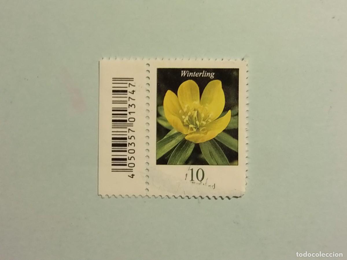 Sellos: ALEMANIA - FLORA - BOT&Oacute;N DE ORO - CHARNELA. - Foto 1