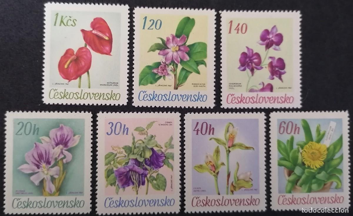 Sellos: CHECOSLOVAQUIA 1967 - FLORA . - Foto 1