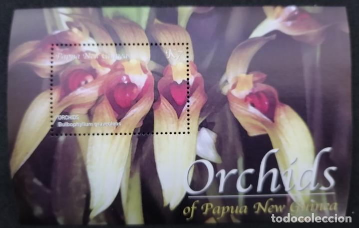 Sellos: PAPUA 2002 - HB ORQUIDEAS . - Foto 1