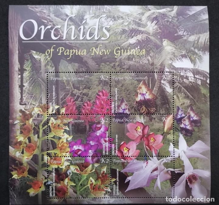 Sellos: PAPUA 2002 - HB ORQUIDEAS . - Foto 1
