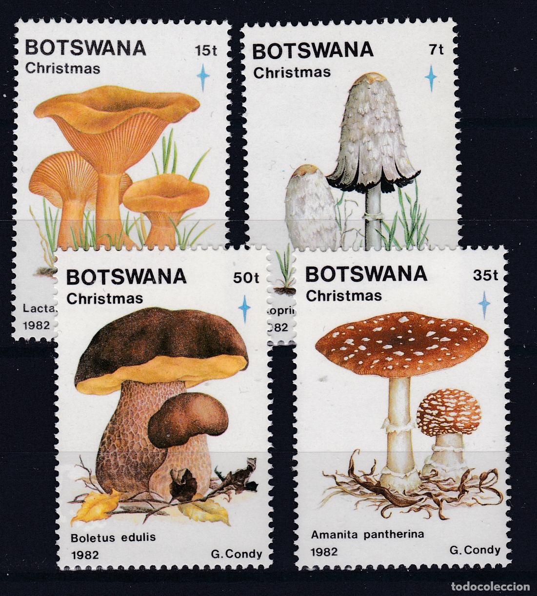 Sellos: BOTSWANA 469/72 SETAS NUEVOS SIN CHARNELA. - Foto 1