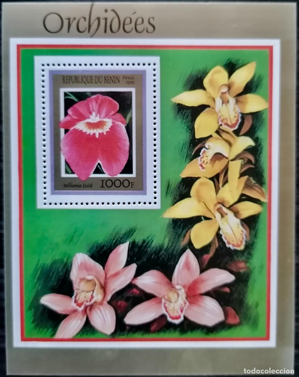 Sellos: BEN&Iacute;N 1999 - HB ORQU&Iacute;DEAS . - Foto 1