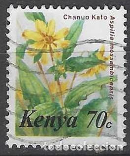 Sellos: FLORA - KENIA - USADO - Foto 1