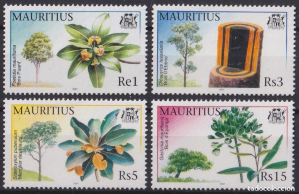 Sellos: F-EX54897 MAURITIUS MNH 2001 FOREST PLANTS. - Foto 2