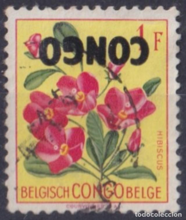 Sellos: F-EX55903 CONGO USED 1960 INVERTED OVERPRINT. - Foto 1