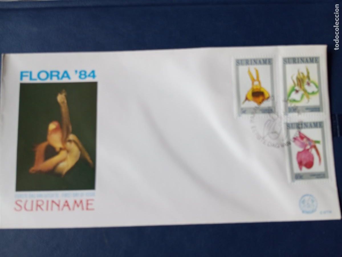 Sellos: SURINAM, SPD, 1984, FLORA - Foto 1