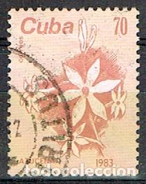 Sellos: IVERT 2475, Flor: Azucena, usado - Foto 1