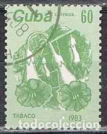 Sellos: IVERT 2475, Flor del tabaco, usado - Foto 1