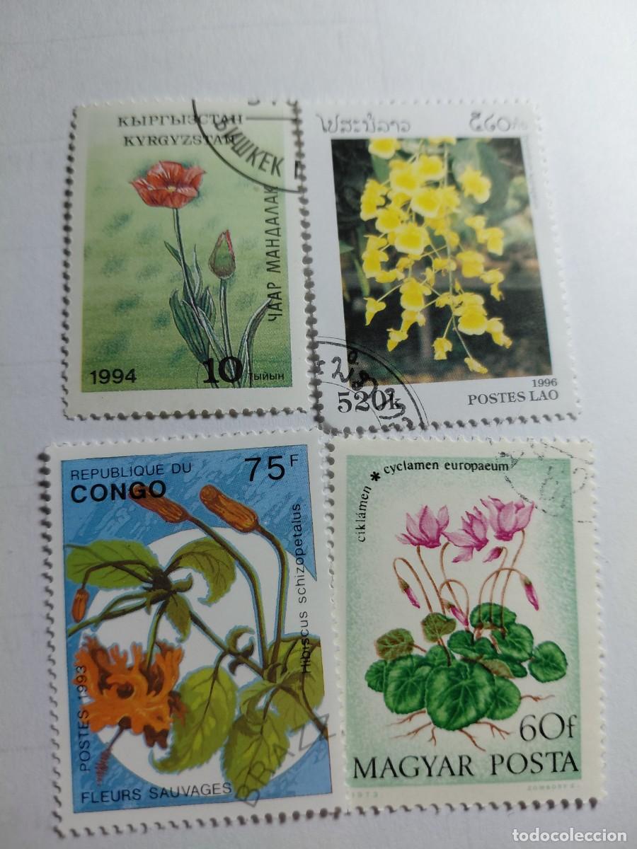 Sellos: SELLOS - LOTE 17 - FLORES - Foto 1