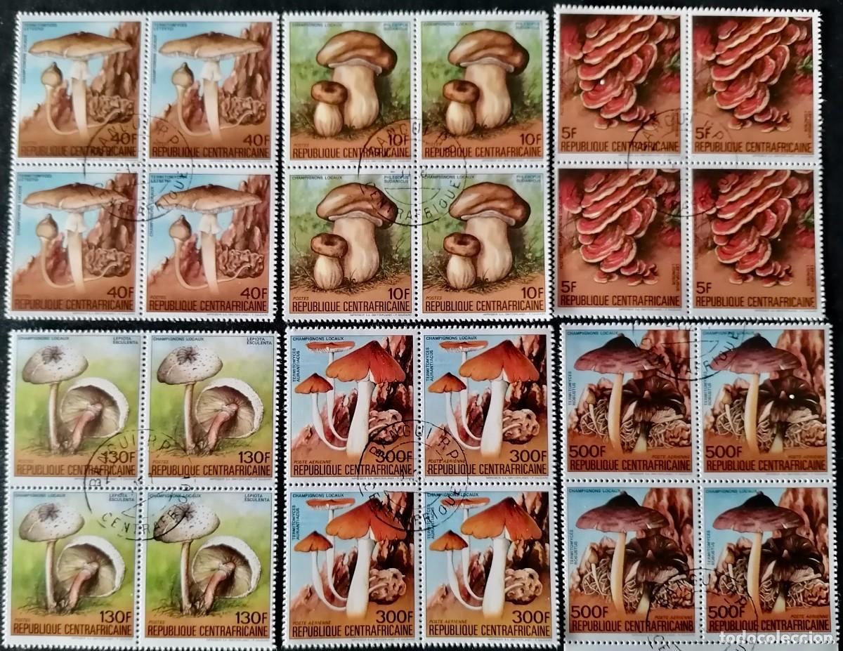 Sellos: CENTRO&Aacute;FRICA 1984 - SETAS . - Foto 1