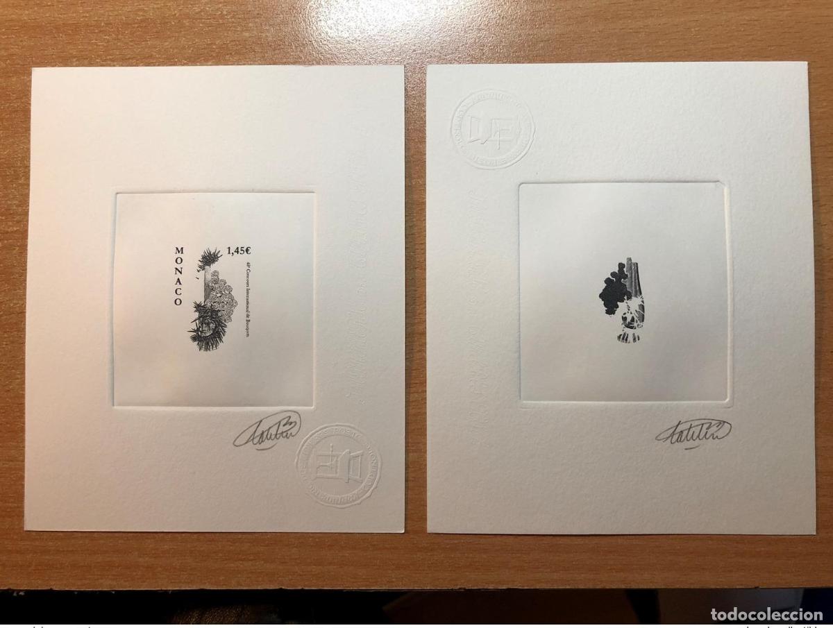 Sellos: Monaco 2015 YT 2962 Concurso de flores a prueba artistas