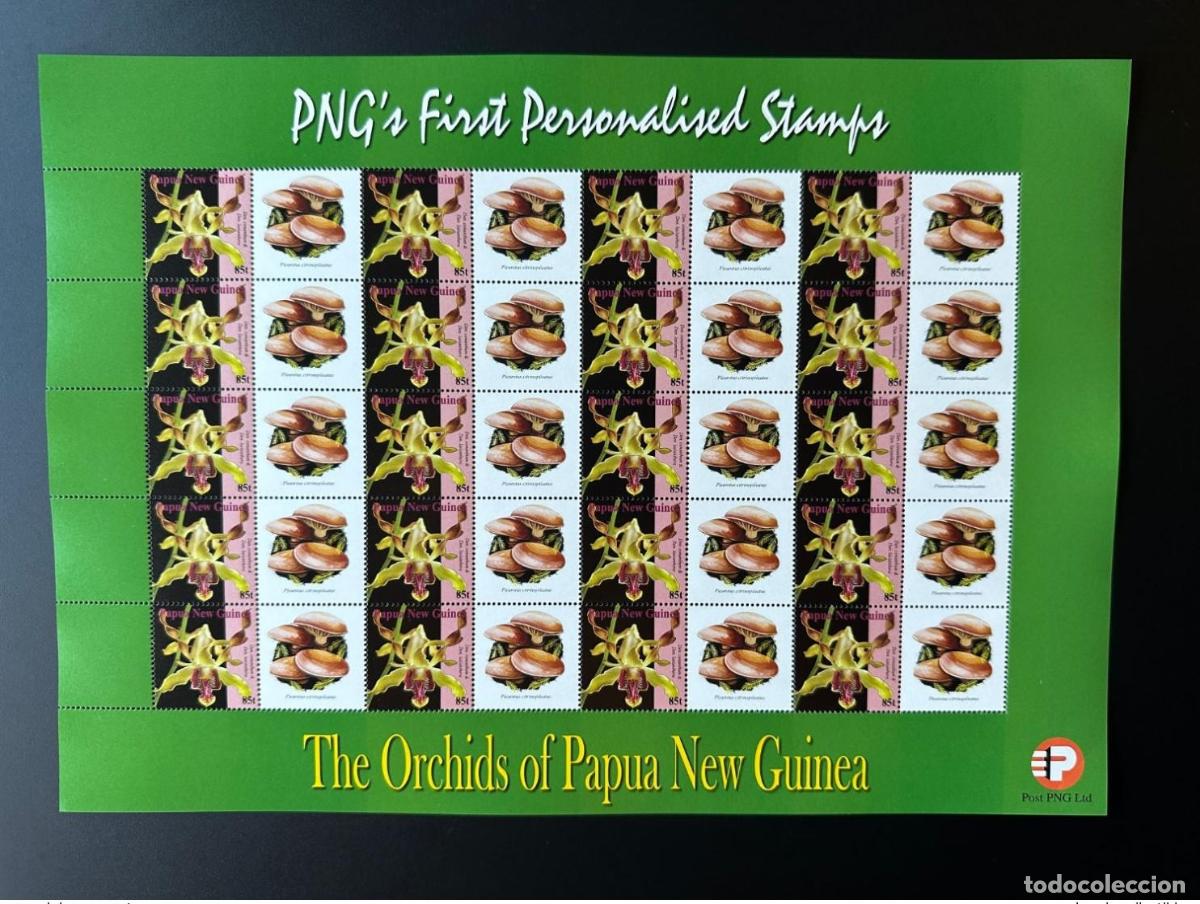 Sellos: Pap&uacute;a Nueva Guinea PNG 2007 Mi. 1244 Hongos personalizados Funghi