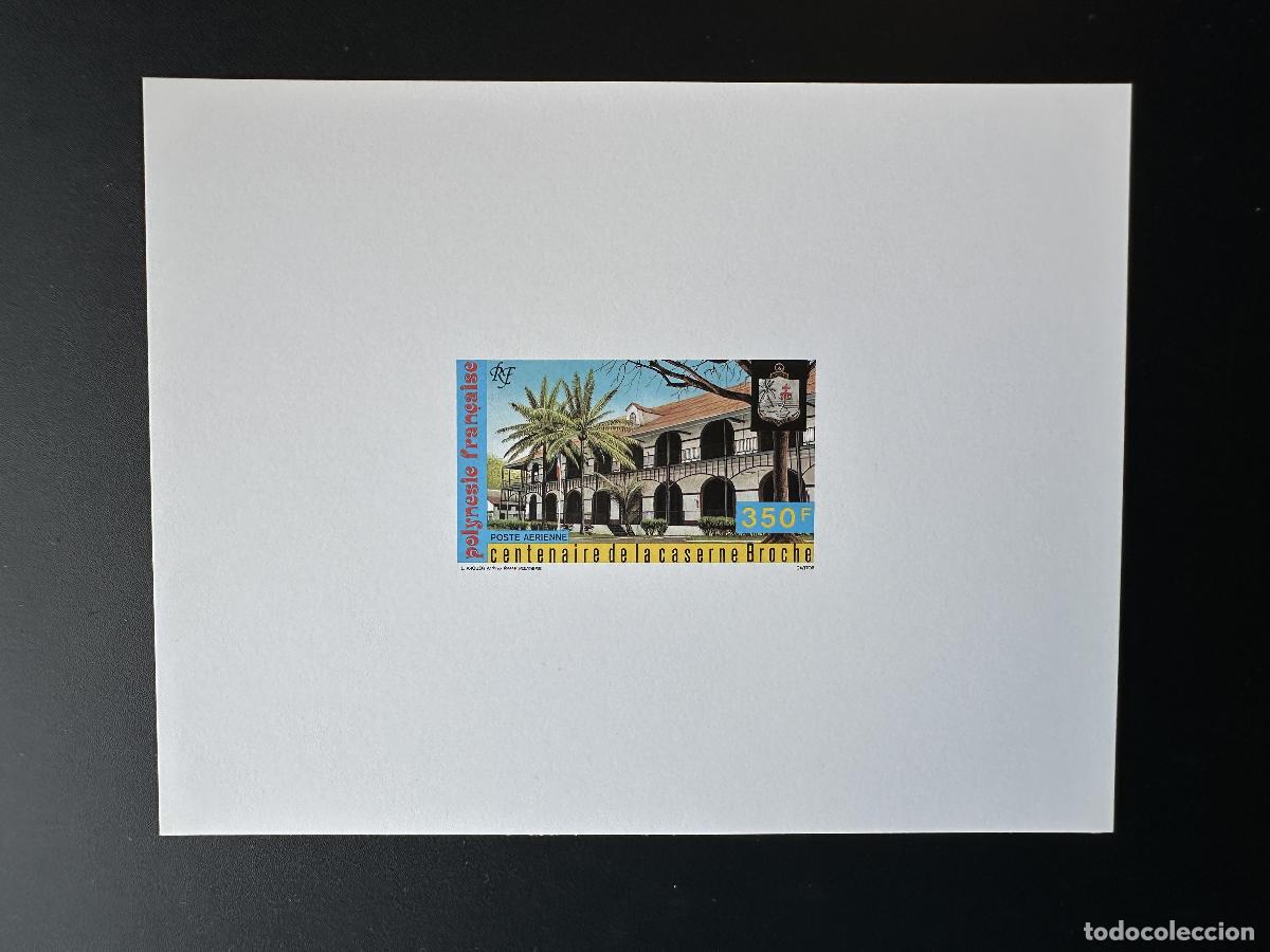 Sellos: Broche de palmera Caserne 1987 YT PA 196 Polinesia Francesa a prueba lujo
