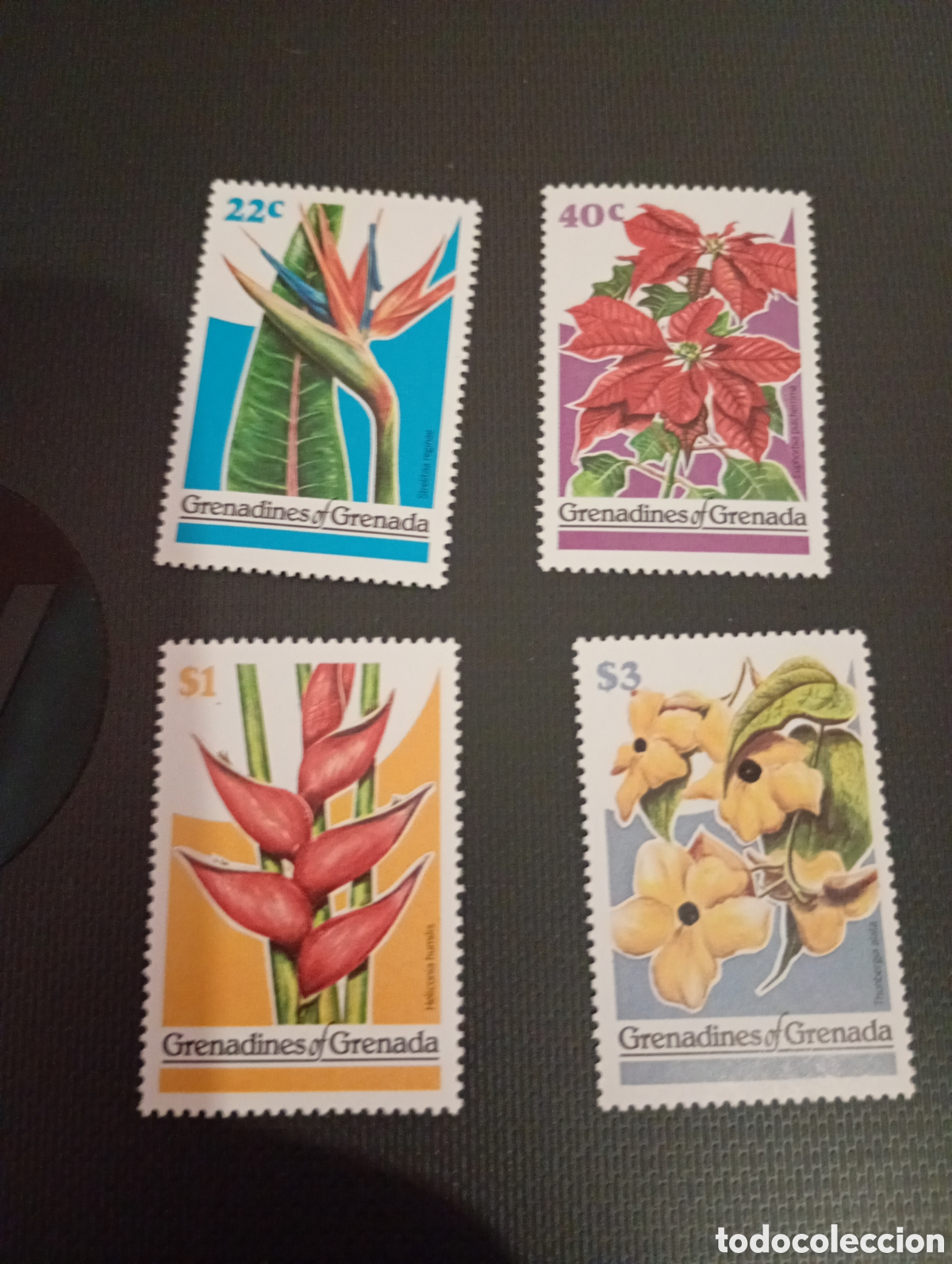 Sellos: Granada/Granadinas 1979 flores - Foto 1