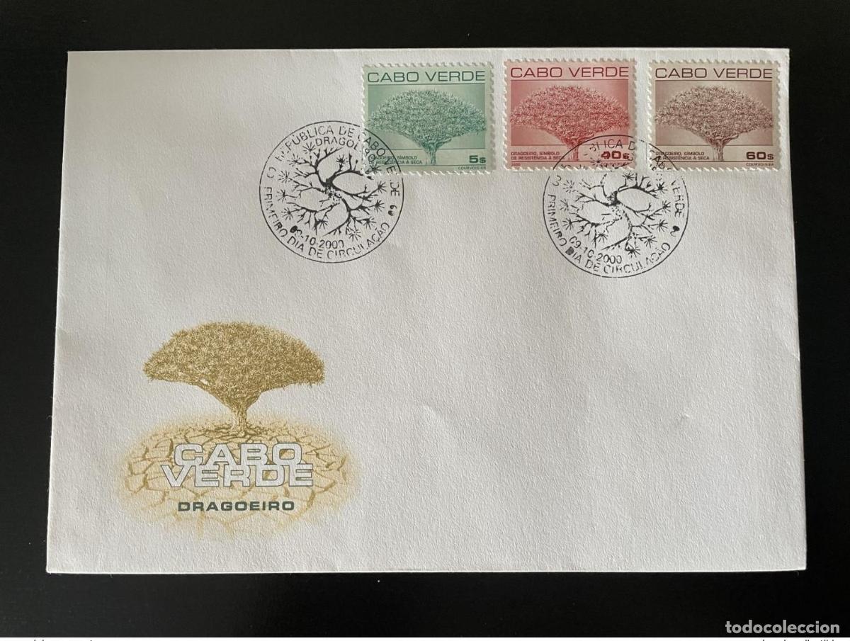 Selos: Cabo Verde 2000 Mi. 77 - 779 FDC Dragoeiro Drachenbaum &Aacute;rbol