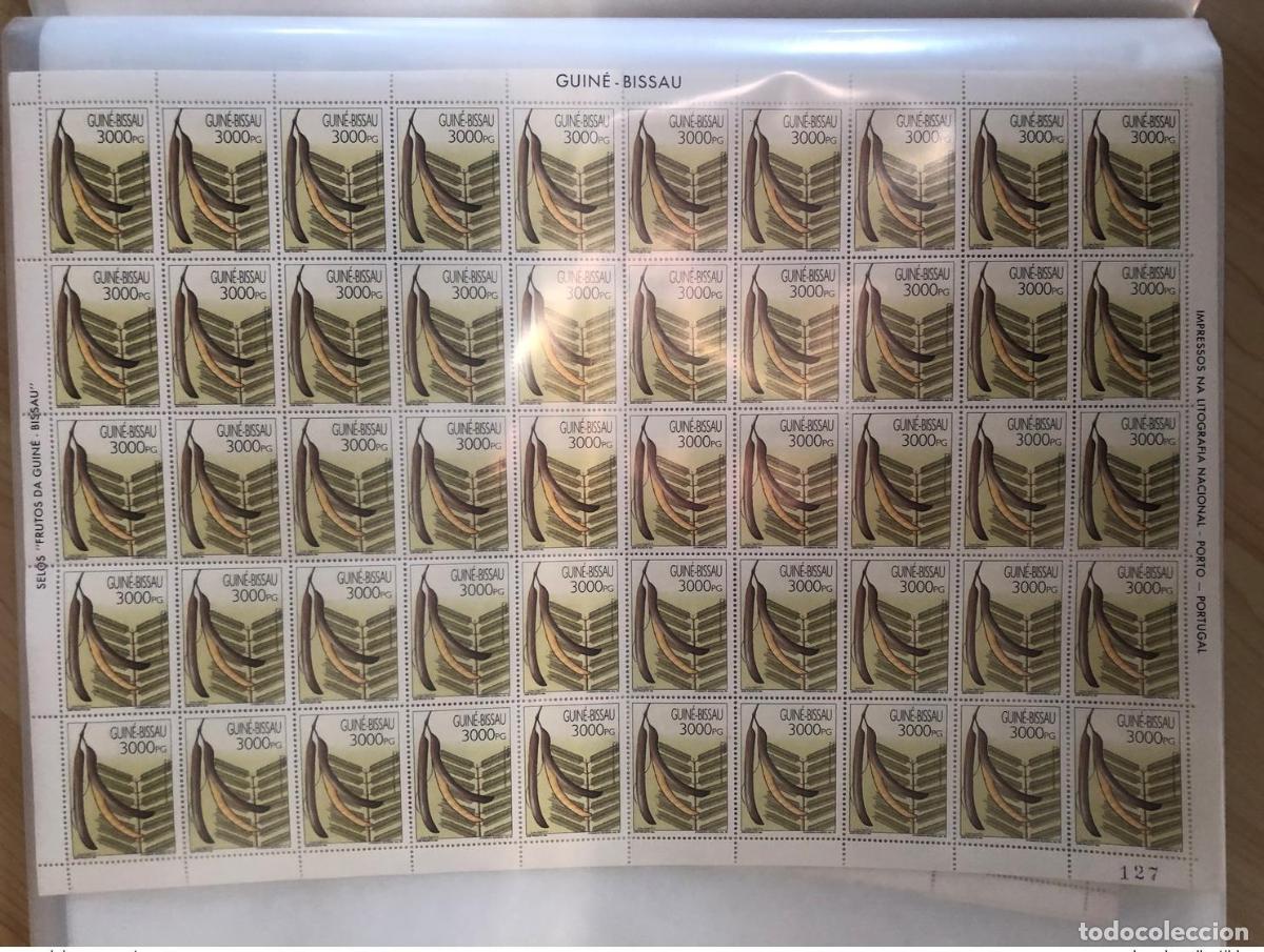 Sellos: Guinea-Bis&aacute;u Guinea 1992 Mi. 163 3000P Fruits Fr&uuml;chte Parkia biglobosa MNH