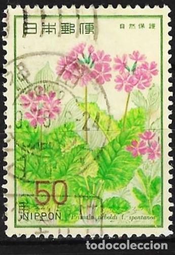 Sellos: Jap&oacute;n 1978 - Mi 1349 - YT 1251 - Flores