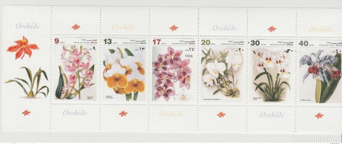 Sellos: Afganist&aacute;n 2003 mayo de 1995 - 2000 Orqu&iacute;deas flores