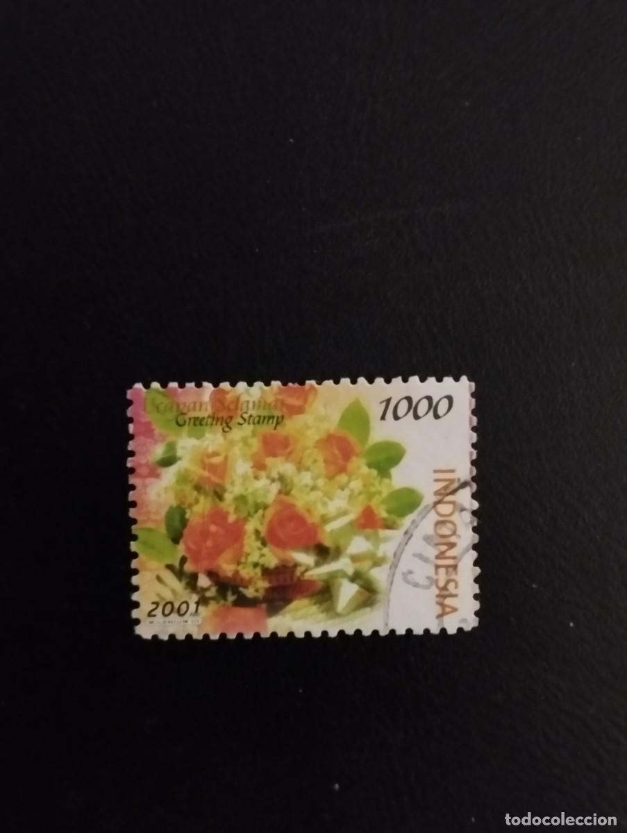 Sellos: 01.09/ Indonesia. 2001. 1000r. Sell&oacute; suelto en usado