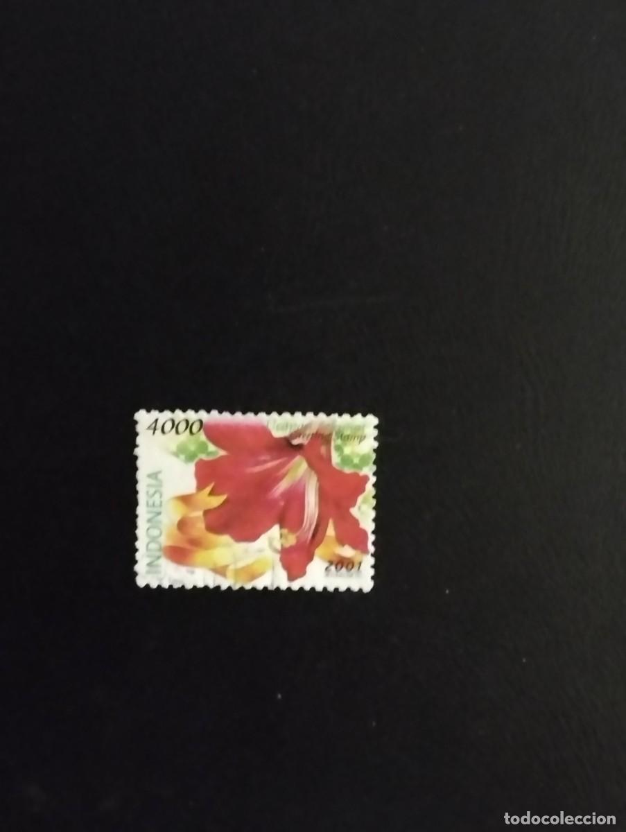 Sellos: 01.09/ Indonesia.2001. Indonesia.4000r. Sell&oacute; suelto en usado
