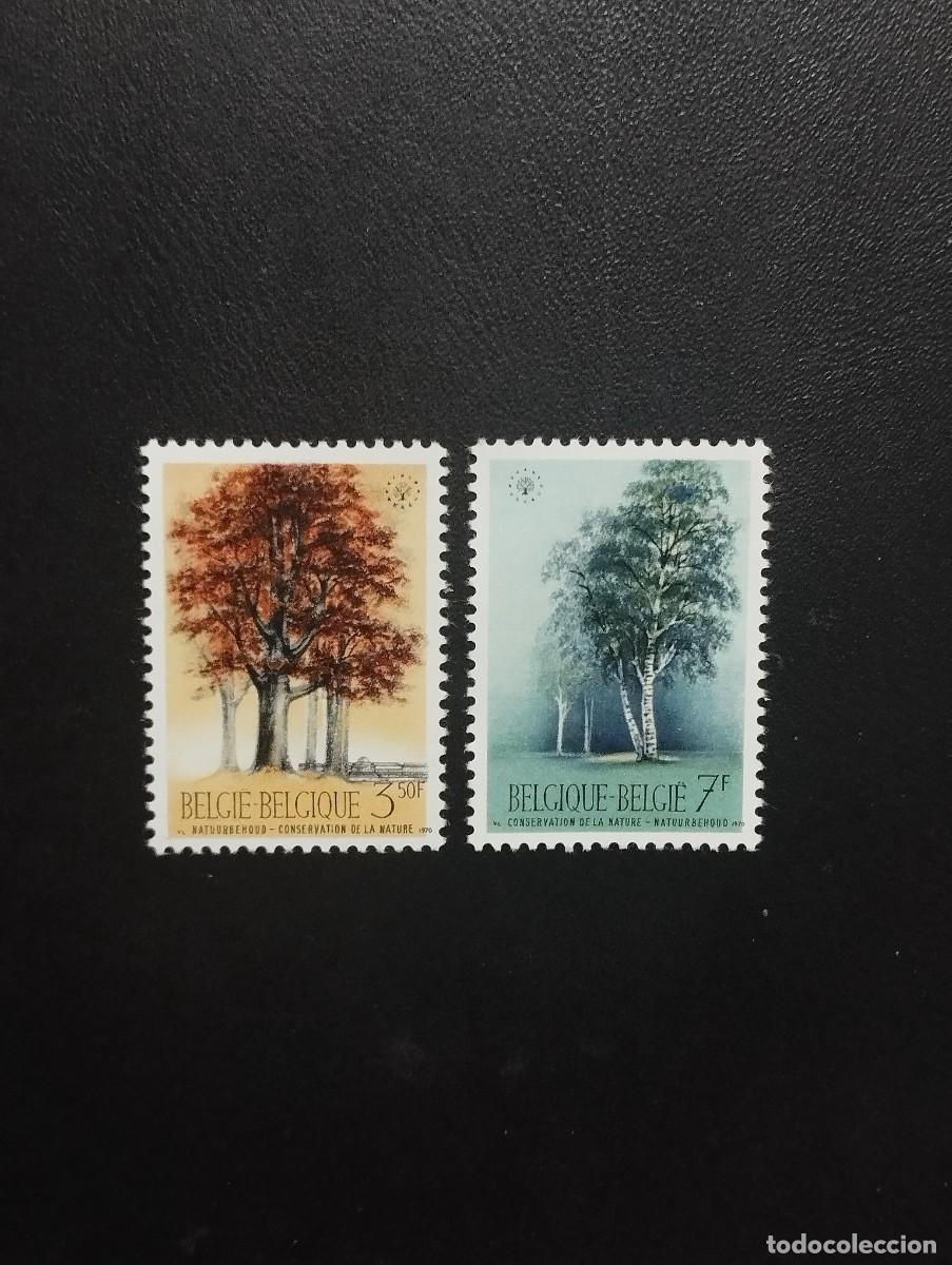 Sellos: 02.09/ B&eacute;lgica.1970. Serie completa en nuevo