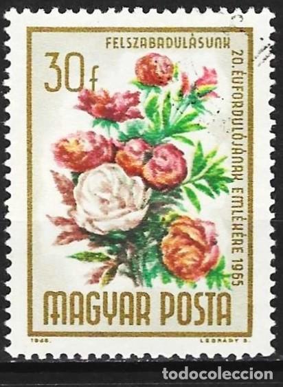 Sellos: Hungria 1965 - Mi 2112 - YT 1722 - Flores