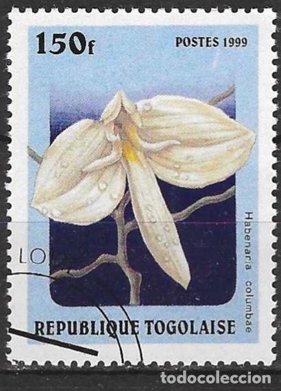 Sellos: Togo 1999 - Mi 2973 - YT 1688 CE - Flor : Orqu&iacute;dea
