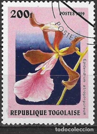 Sellos: Togo 1999 - Mi 2974 - YT 1688 CF - Flor : Orqu&iacute;dea