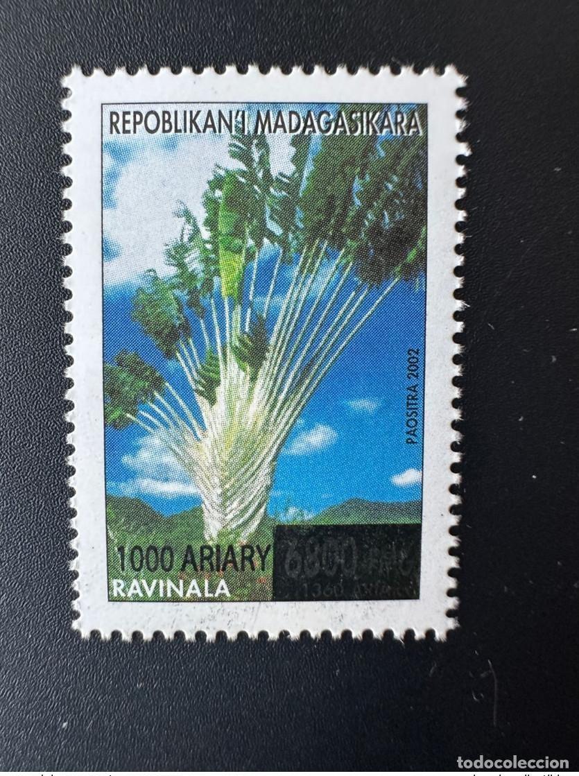 Sellos: Madagascar 2021/2022 Mi. 2725 Ravinala Tree Flora Overloaded Impresi&oacute;n