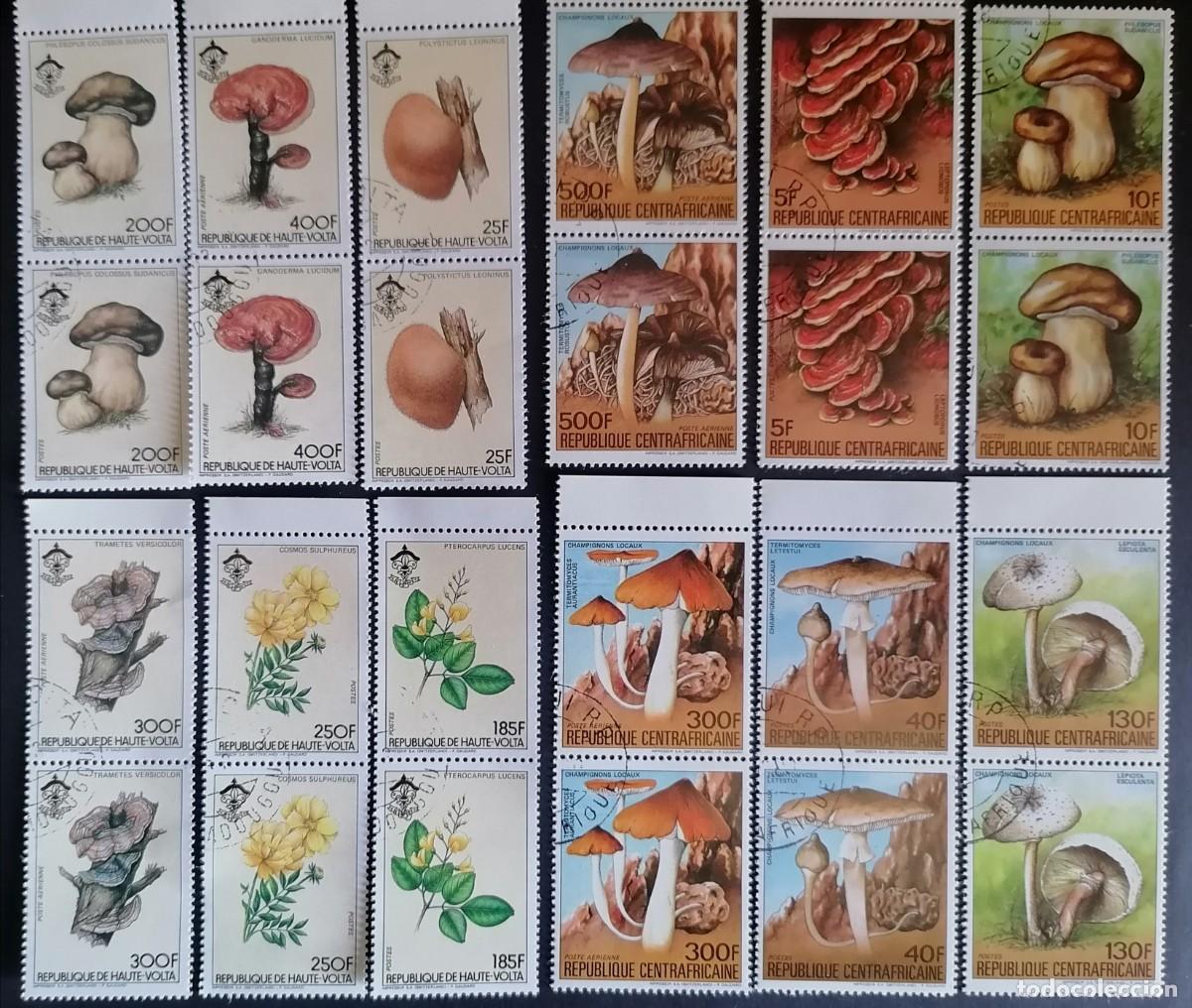 Sellos: LOTE 1984 - SETAS Y FLORES .
