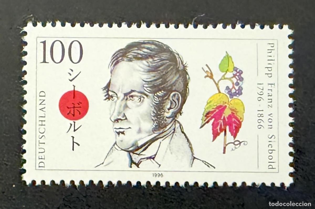 Sellos: Alemania 1996 Mi. 1842 emisi&oacute;n conjunta Philipp Franz von Siebold Jap&oacute;n
