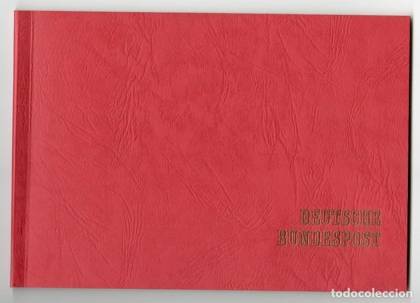 Sellos: Flores Alemania - Libro completo / Deutsche Bundespost - Wohfahrtsmarken 1974-1983 / Muy escaso