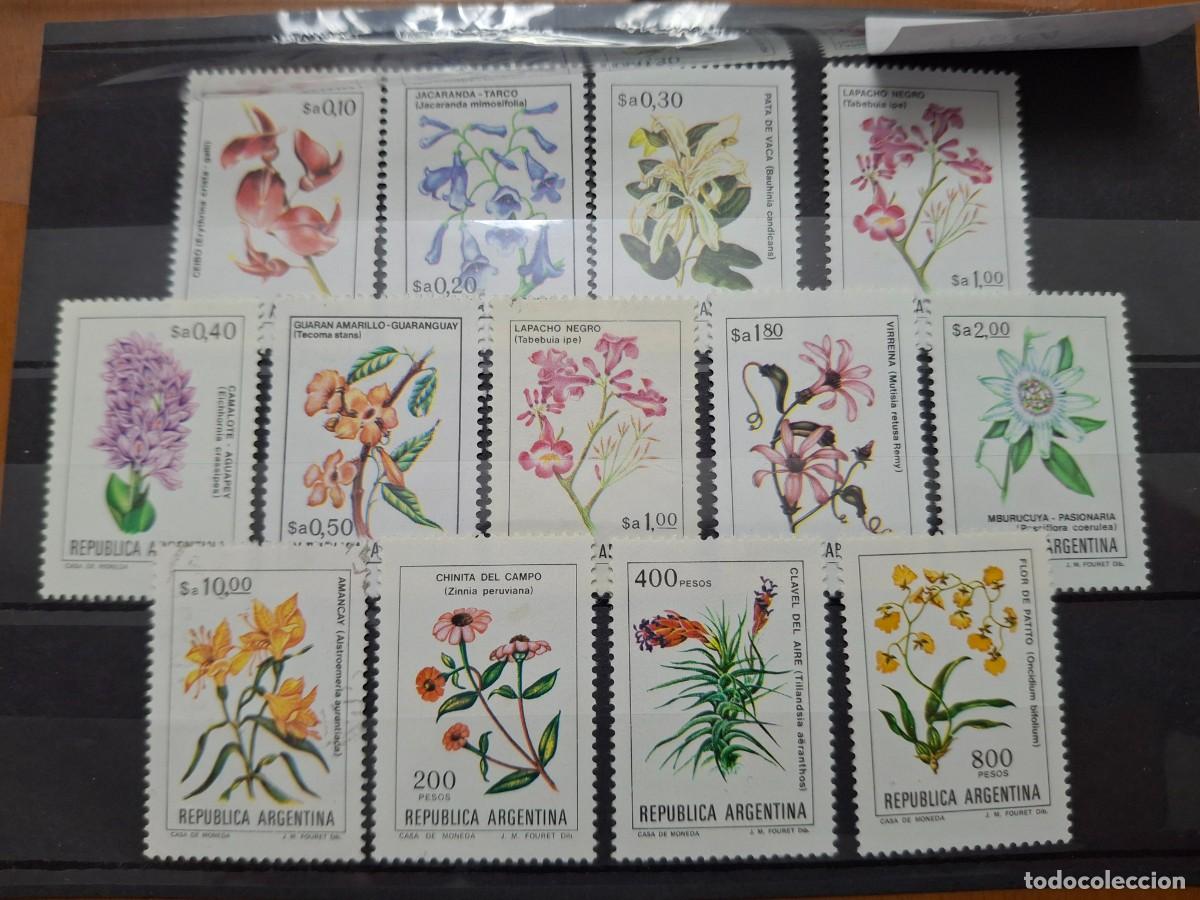 Sellos: HB971 SELLOS ARGENTINA en NUEVO ideal para tematica FLORA (LEER DESCRIPCION)