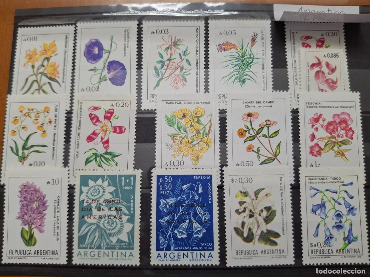 Stamps: HB972 SELLOS ARGENTINA en NUEVO ideal para tematica FLORA (LEER DESCRIPCION)