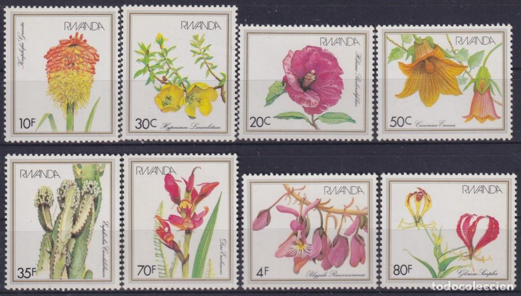 Briefmarken: F-EX63513 RWANDA MNH 1982 FLOWER FLORES ORCHID ORQUIDEAS.