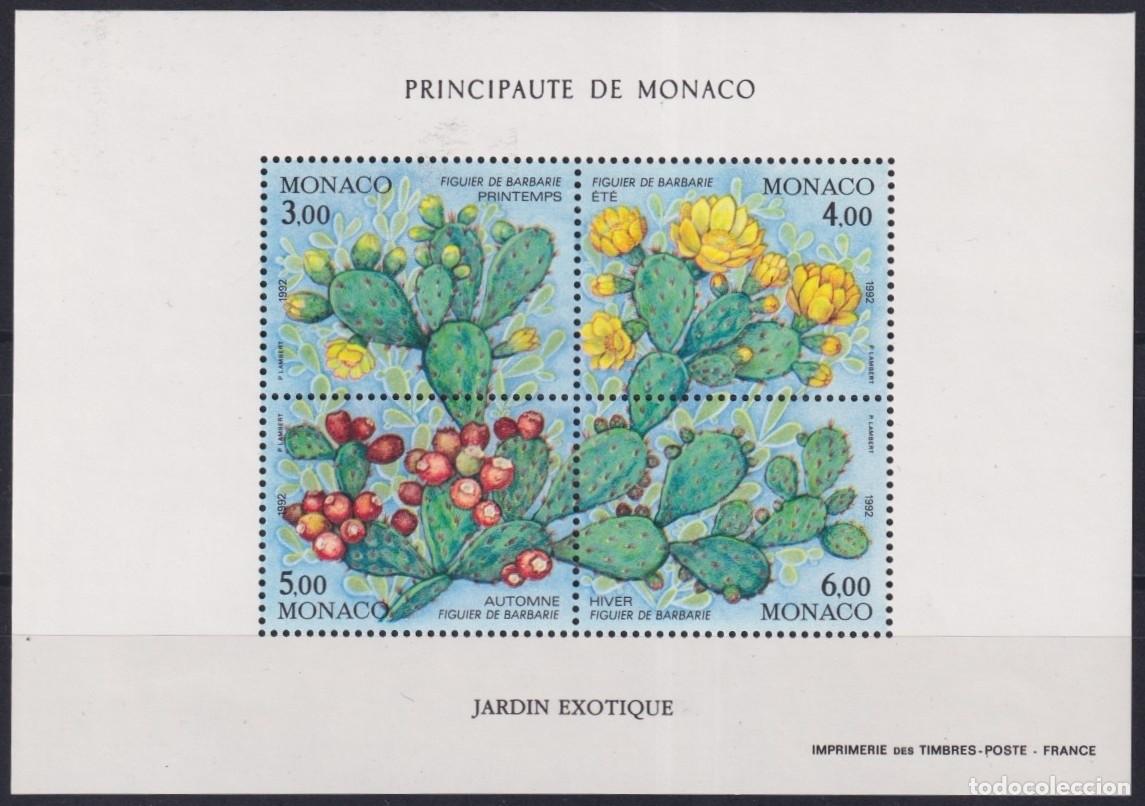 Briefmarken: F-EX61925 MONACO MNH 1992 CACTUS FLOWER FLORES.